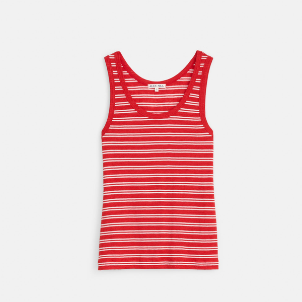 Alex Mill Garcon Striped Tank in Linen Cotton