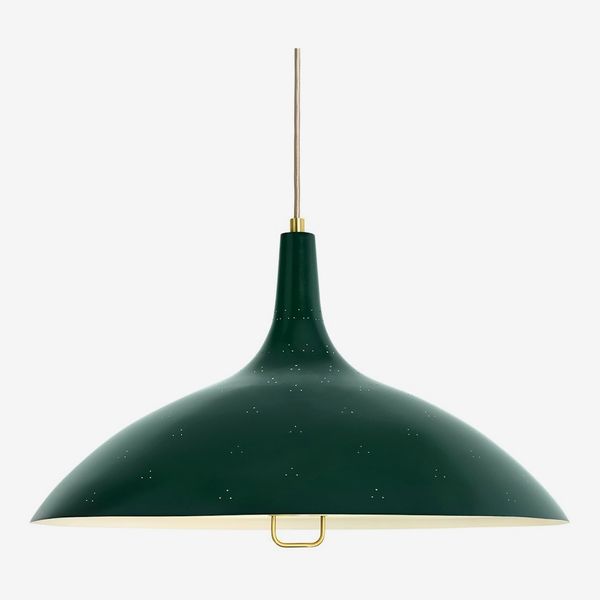 Gubi 1965 Pendant, Brass/Green