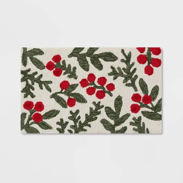 Threshold Holly Berry Rug - 30