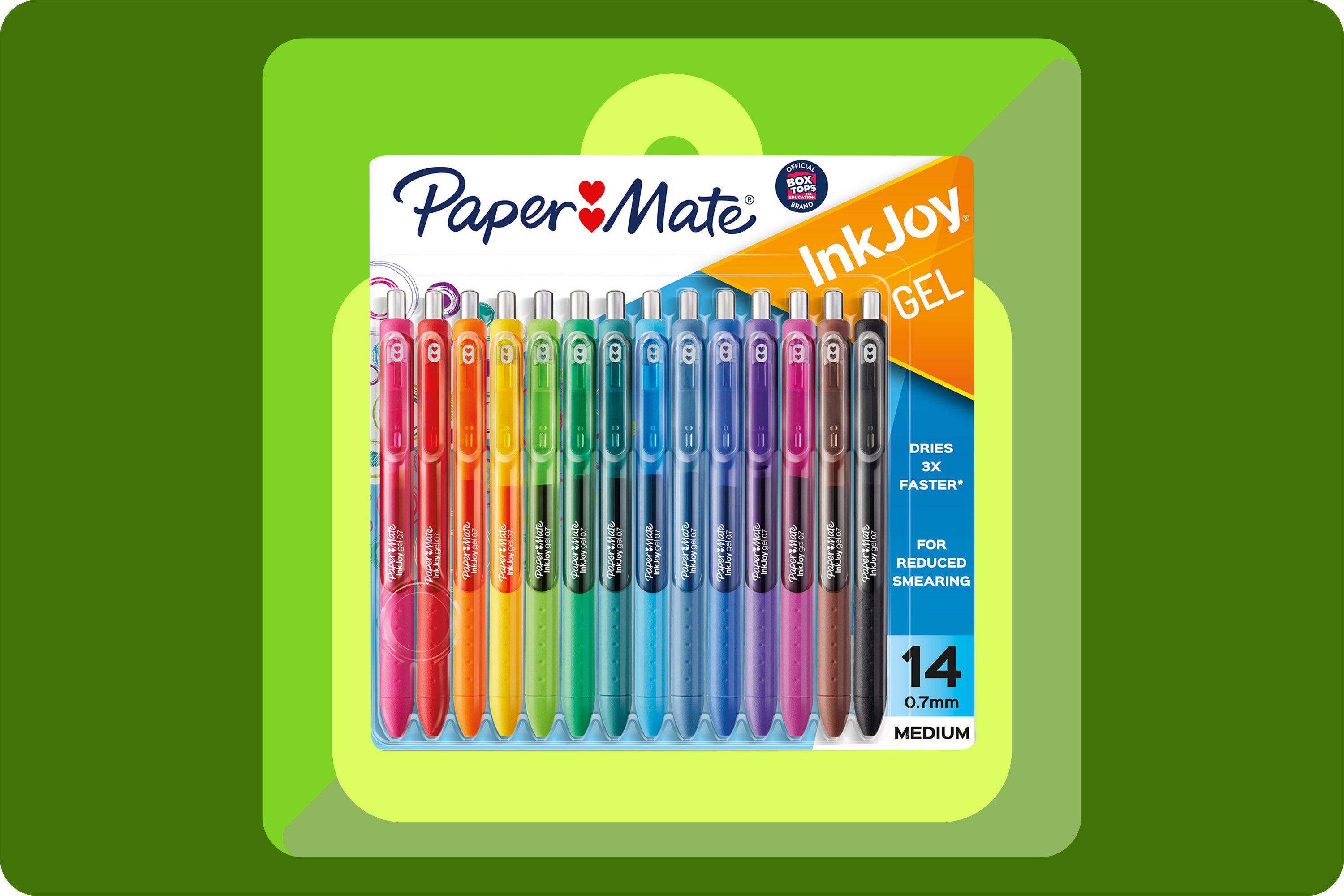 Paper Mate InkJoy Gel Pens, Medium Point, Assorted, 20 Count