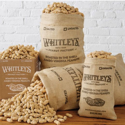 Whitley's Peanuts Salted Roasted-N-Shell Peanuts (24 oz.)