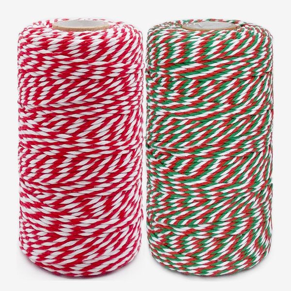 Leecogo Red, Green, and White Twine