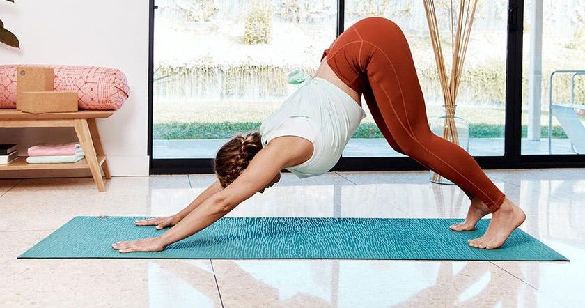 Pilates&Floor Exercises Yoga Mat for Women TPE Non Slip Pro Yoga Mats for All Yoga Lovers 