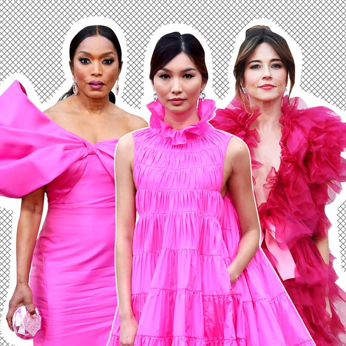 Big Pink Dresses Trend At The 91st Oscars