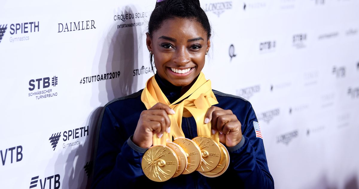 Simone Biles Drops Nike For Gap’s Women-First Athleta