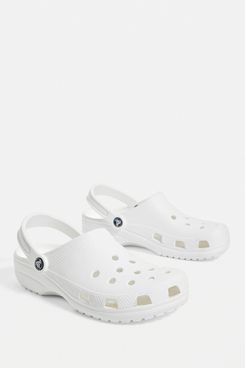 Crocs White Classic Clogs