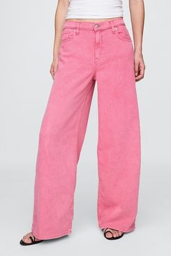 Gap Mid Rise UltraSoft Baggy Jeans