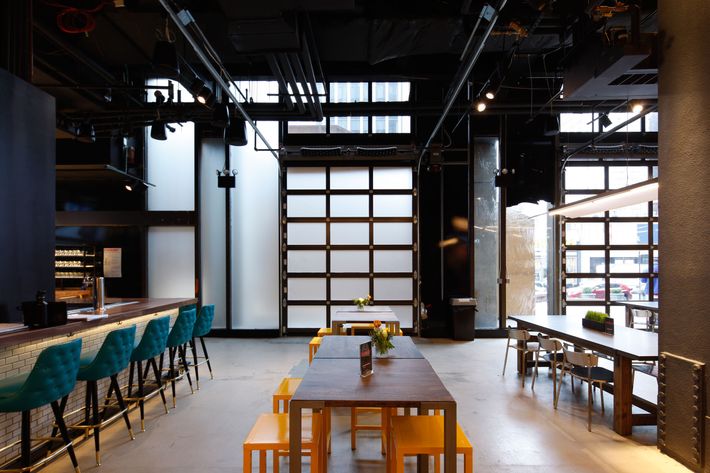 One of several seating areas.