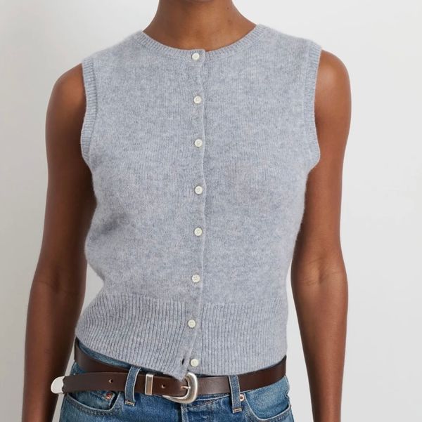 Alex Mill Lucie Vest in Cashmere