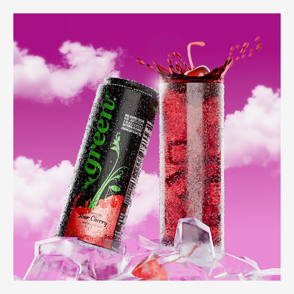 Green Sour Cherry Cola