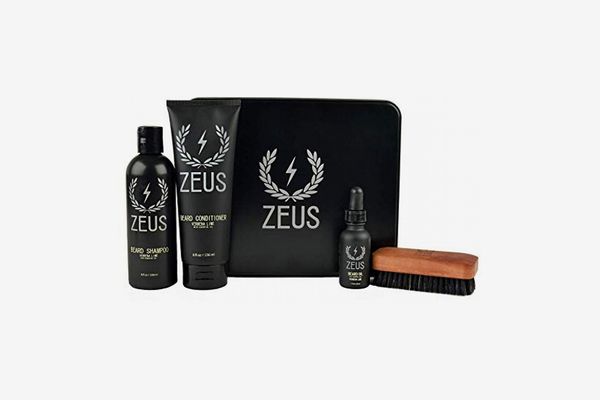 Zeus Deluxe Beard Grooming Kit, Verbena Lime