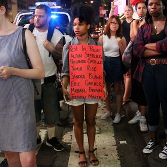 Activists March Through NYC Protesting Killings Of Black Men By Police