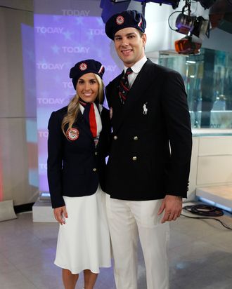 Ralph Lauren's U.S. Olympic team uniforms.