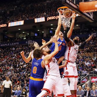 New York Knicks v Toronto Raptors