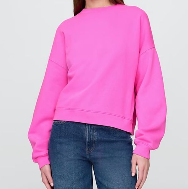 Gap VintageSoft Wedge Crewneck Sweatshirt