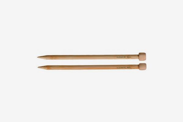 Clover Takumi 9-Inch Single Point Needles Size 10