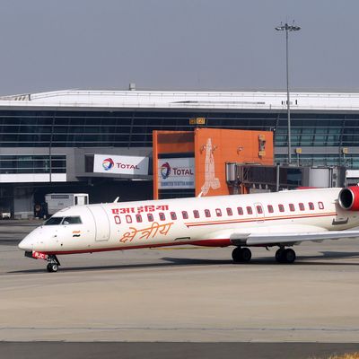 An Air India plane.