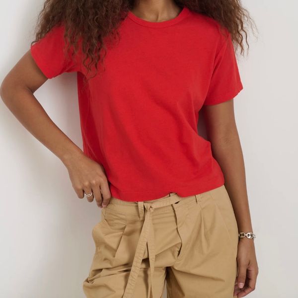 Alex Mill Garden Tee in Linen Cotton
