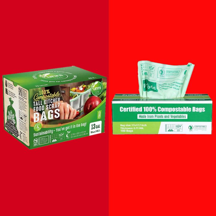 Buy Cacus 100% Compostable Trash Bags, 13 Gallon/49.2L, 80 Count, Heavy  Duty 0.90 Mils Thickness, Tall Kitchen Trash Bags, Food Waste Bags, US BPI  ASTM D6400 and Europe OK Compost Home Certified Now! Only $