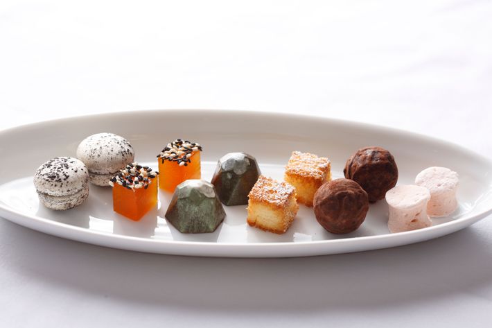 The petits fours are as luxe as ever.
