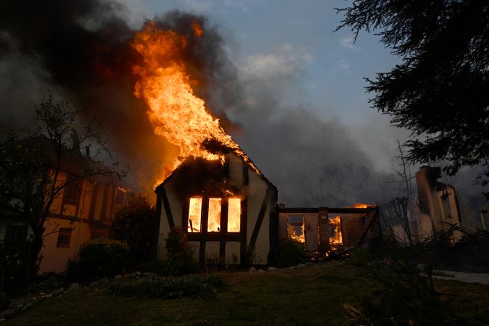 Powerful Winds Fuel Multiple Fires Across Los Angeles Area