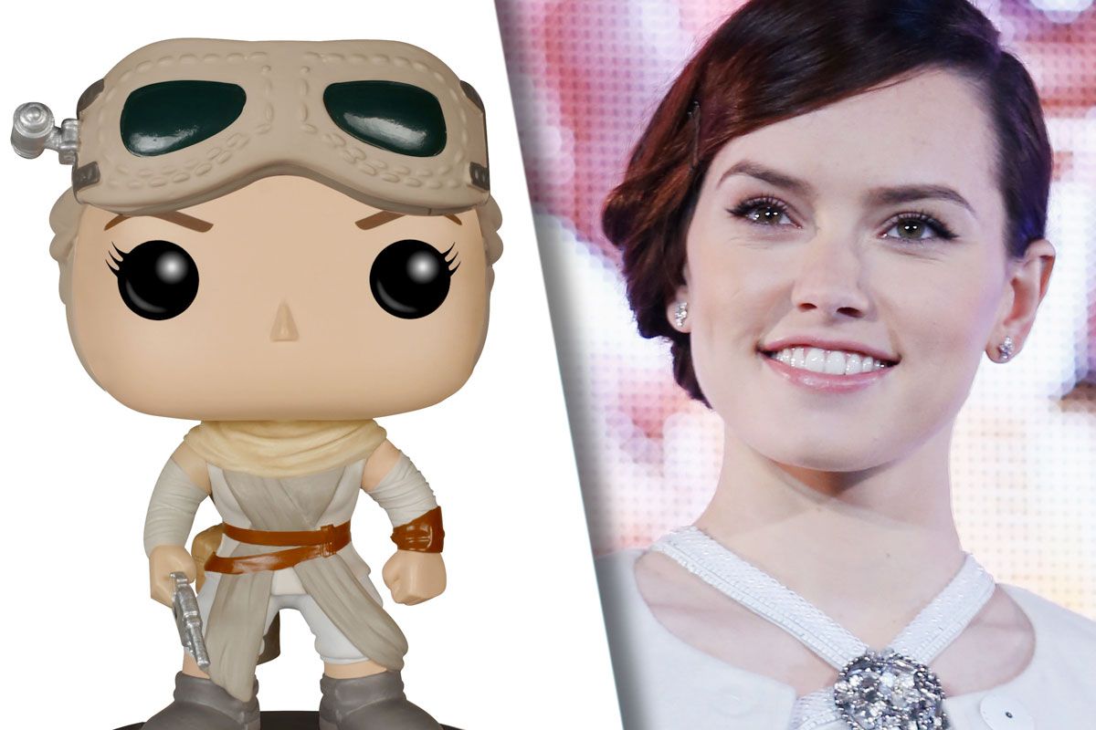 Force Awakens Star Daisy Ridley Evaluates 8 of Her Star Wars Toys