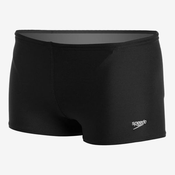 Speedo Men’s Solid Square Leg Endurance+ Black