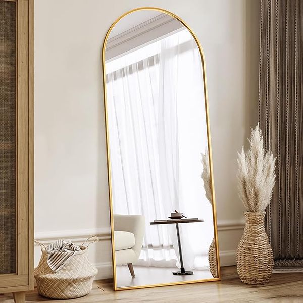 Antok curved full length mirror