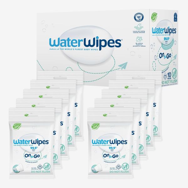 Water Wipes On the Go - 28 Pack