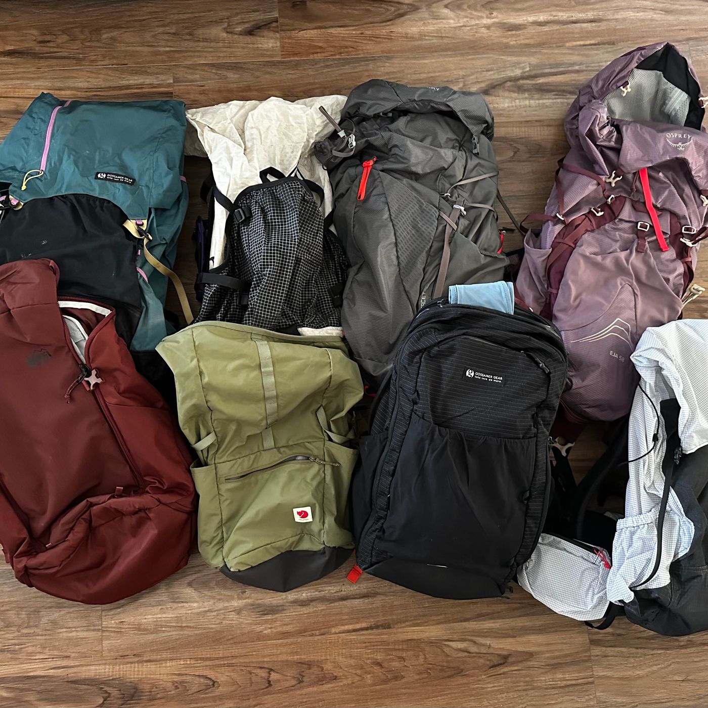 backpacks like osprey Men's Aether Plus 60 Backpack Travel Backpacks & Packs |