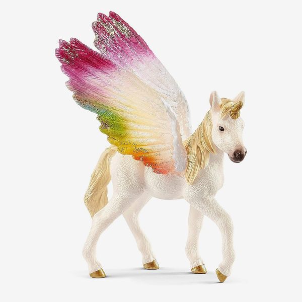 Schleich Bayala Mythical Winged Rainbow Baby Unicorn Figurine