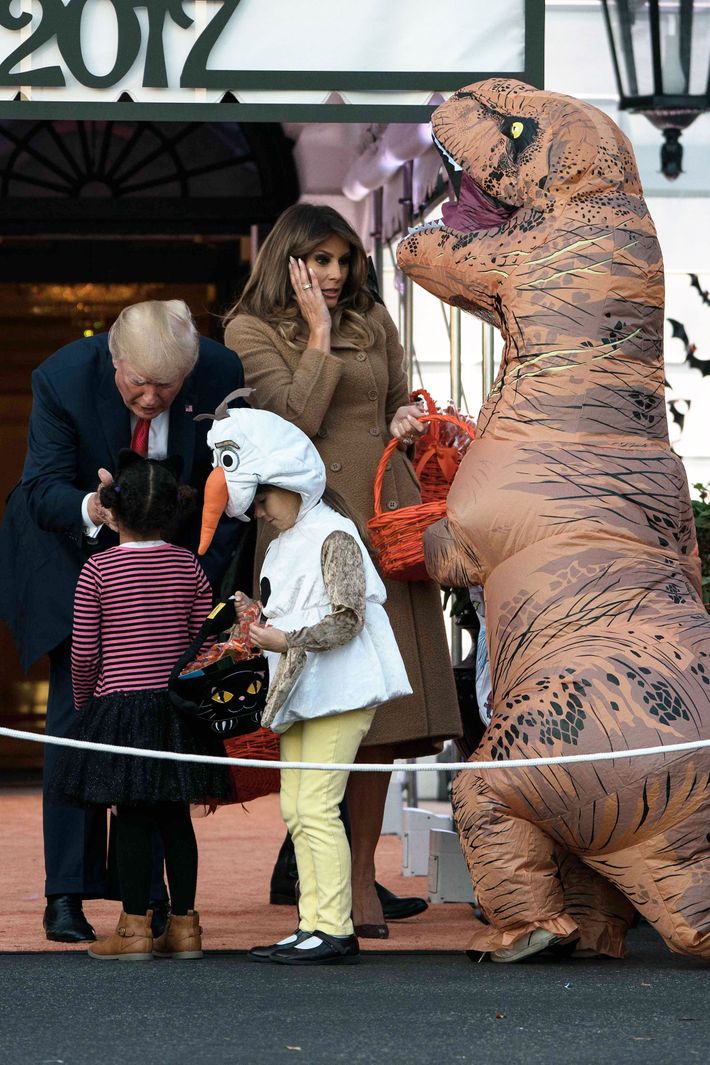 White House Halloween TrickorTreating Photos