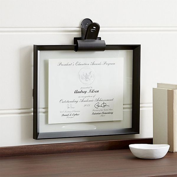 Stage 11x14 Document Frame and Frame Clip