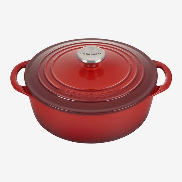 Le Creuset Shallow Round Oven - Cerise