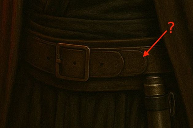 An image highlighting Star Wars Trump’s weird belt
