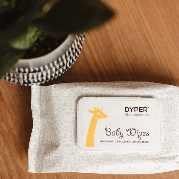 Dyper Baby Wipes 4 Pack (320 Wipes)