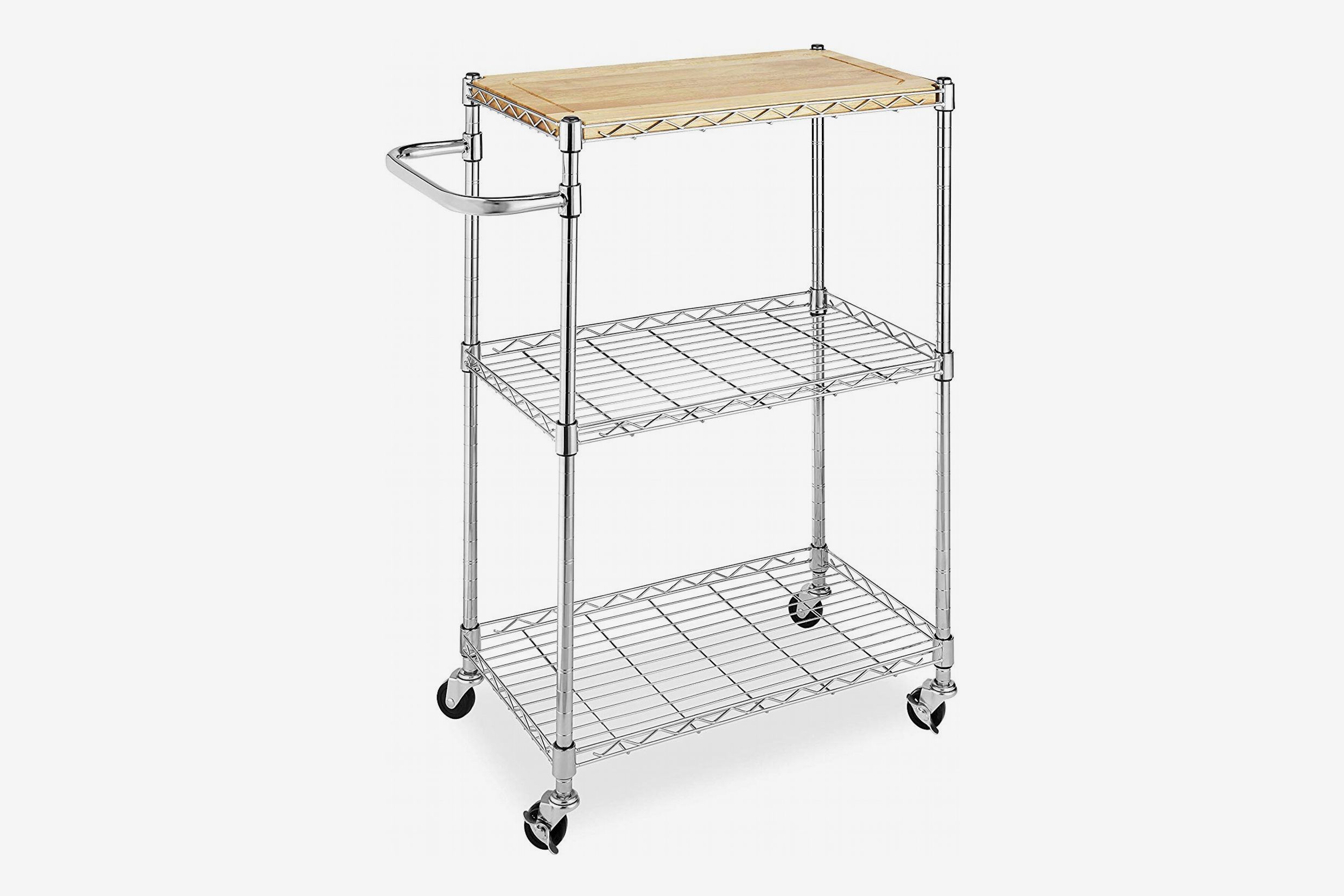 11 Best Kitchen Carts 2021 The Strategist, Cart With Wheels And Shelves