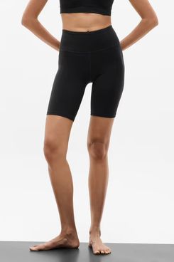 Athleta Elation Ultra-High-Rise 7-Inch Short - Black