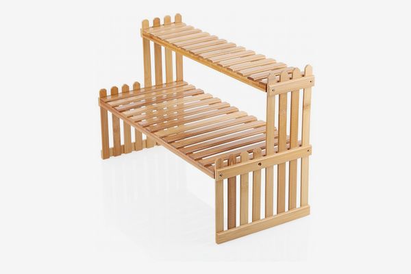 OGORI 2-Tier Bamboo Plant Stand