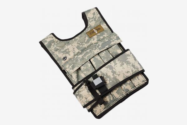 RUNmax Cross101 Adjustable Camouflage Weighted Vest