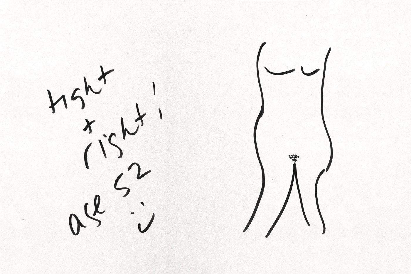 New York Women Draw Their Own Pubes