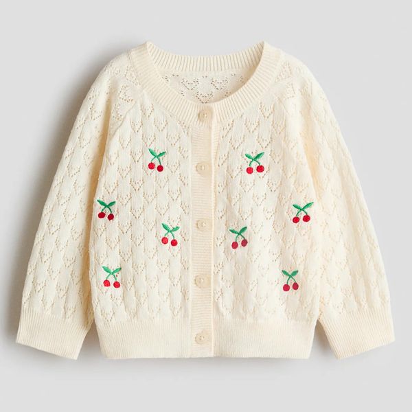 H&M Embroidered-Detail Cardigan