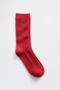 Gap Brannan Bear Cable-Knit Crew Socks