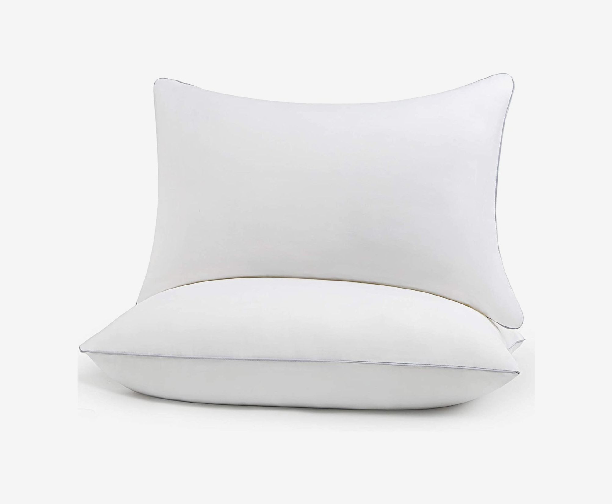 TWIN 2 Packs Luxury Sleeping Pillows,%100 Cotton 3 Standard Size Options