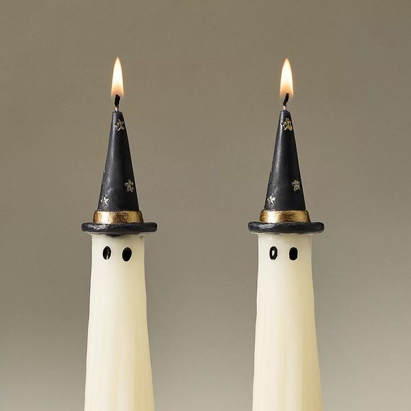 Anthropologie Ghost Witch Shaped Wax Tapers