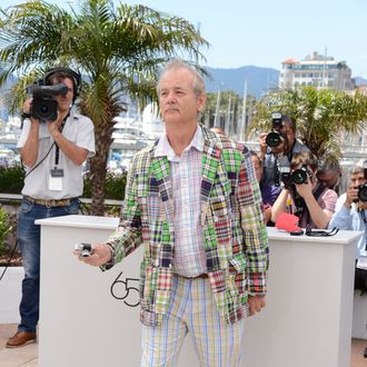 Actor Bill Murray poses at the 