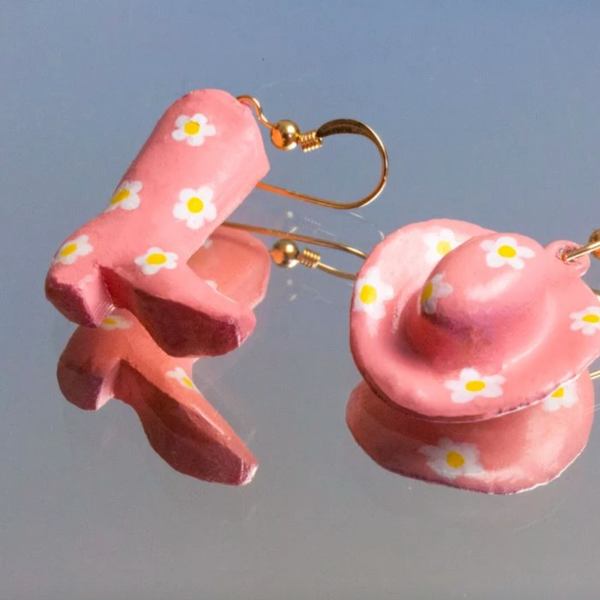 Shop Zuck Daisy Cowboy Earring Set