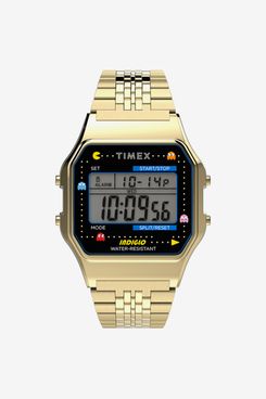 Timex T80 x PAC-MAN 34mm Stainless Steel Bracelet Watch