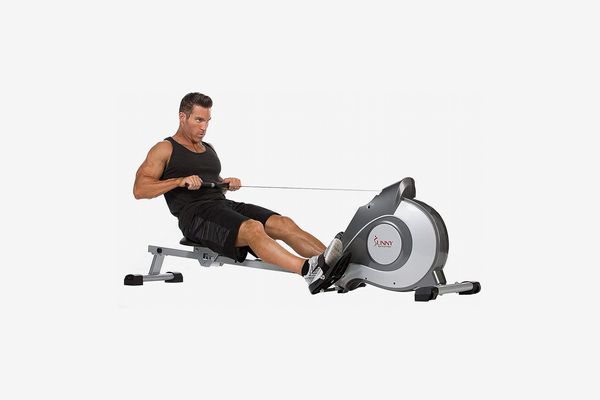 Sunny Health & Fitness Magnetic Rowing Machine With LCD Monitor