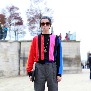 Fifty-five Street-Style Looks From the Weekend in Paris